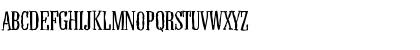 Download ColonelAntique-Light Regular Font Uppercase Preview
