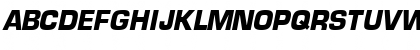 Download PalindromeBlackSSK Italic Font Uppercase Preview