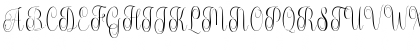 Download Rostina Regular Font Uppercase Preview
