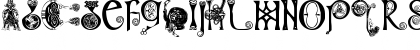 Download Columba Regular Font Uppercase Preview