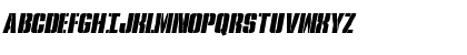 Download Rumble Tumble Italic Italic Font Uppercase Preview