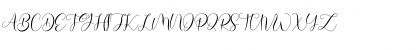 Download Serolissa Regular Font Uppercase Preview