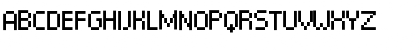 Download VP Pixel Simplified DEMO Font Uppercase Preview