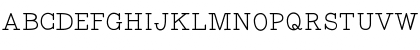 Download WigendaTypewrite Medium Font Uppercase Preview