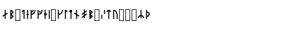 Download Younger Futhark Danaamyhr Regular Font Uppercase Preview