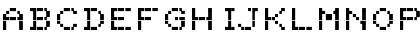 Download Commodore PET Regular Font Uppercase Preview