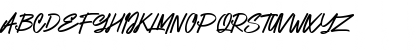 Download Arturia Free Regular Font Uppercase Preview