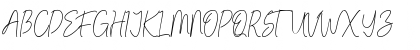 Download Astallya Regular Font Uppercase Preview