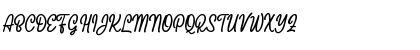 Download Azzura Lineweight Regular Font Uppercase Preview
