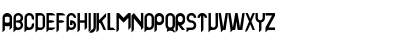 Download Black Swan Regular Font Uppercase Preview