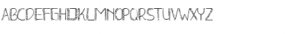Download BLEND Regular Font Uppercase Preview