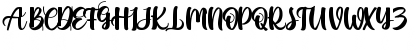 Download bluesfather Regular Font Uppercase Preview
