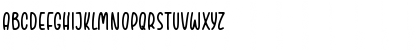 Download BODYNOTE Regular Font Uppercase Preview