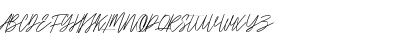 Download Boutique Kamilla Free Regular Font Uppercase Preview