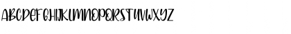 Download Bright Dream Regular Font Uppercase Preview
