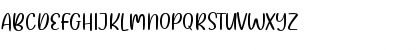 Download Burswood Demo Regular Font Uppercase Preview