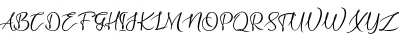 Download Butterly script Regular Font Uppercase Preview