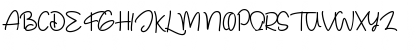Download Everything Has Changed Regular Font Uppercase Preview