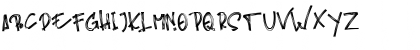 Download Existancy Regular Font Uppercase Preview