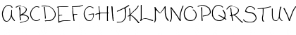Download GFYKimberly Regular Font Uppercase Preview