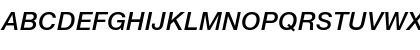 Download Helvetica Neue ET Pro 66 Medium Italic Font