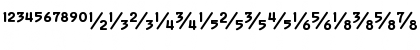 Download Numbers Premium Regular Font Uppercase Preview