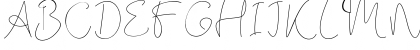Download OgardySignature-Trial Trial Font Uppercase Preview