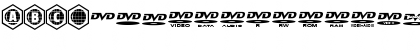 Download Optical Disc Symbols RJB Regular Font Uppercase Preview