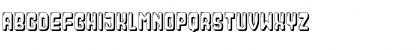 Download Paraglide 3D Hollow Regular Font Uppercase Preview