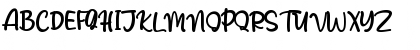 Download Pastel Colors Regular Font Uppercase Preview