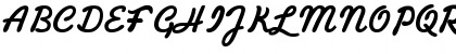 Download Puff Script Regular Font Uppercase Preview