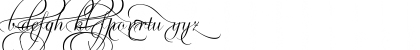 Download Ambassador Script Begs III Regular Font Uppercase Preview