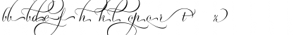 Download Ambassador Script Ends IV Regular Font Uppercase Preview