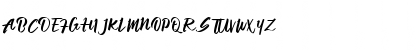 Download Aprillia Wijaya Demo Version Regular Font Uppercase Preview