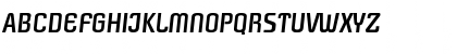 Download Pasadena-MediumIta Regular Font Uppercase Preview
