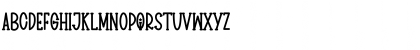 BIG HOUSE Regular Font Uppercase Preview