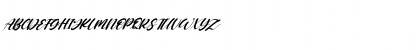 Download Boostone Italic Regular Font Uppercase Preview