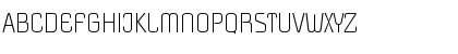 Download Pasadena-Xlight Regular Font Uppercase Preview