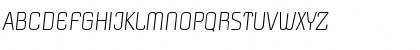 Download Pasadena-XlightIta Regular Font Uppercase Preview