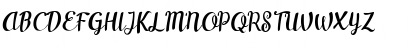 Download Casseron Script Regular Font Uppercase Preview