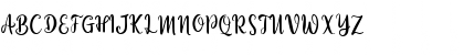 Download Eternal Lights Script Regular Font Uppercase Preview