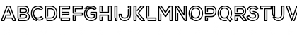 Download Exthing Regular Font Uppercase Preview