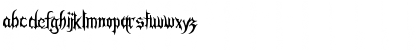 Download Gothic War Regular Font Uppercase Preview
