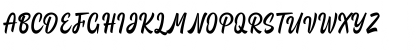 Download Paradise Script Regular Font Uppercase Preview