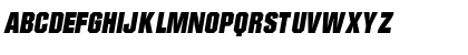 Download ConexDisplaySSK Italic Font Uppercase Preview