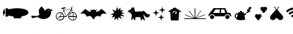 Whirlybats Start Font Uppercase Preview