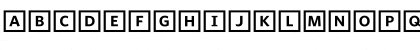 Download WhitneyIndexWhite SquareBd Font Uppercase Preview
