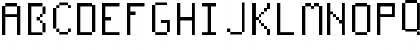 Download Paxilized Regular Font Uppercase Preview