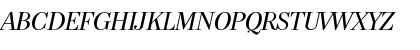 Download PB96TTP-Italic Regular Font Uppercase Preview