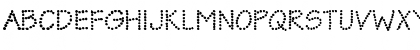 Download PC Bingo Dots Regular Font Uppercase Preview